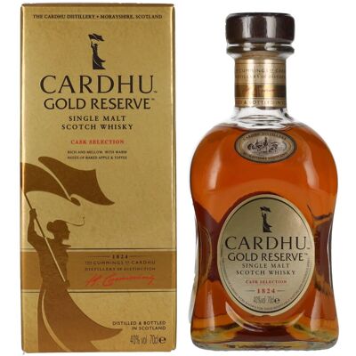 Cardhu Whisky Cardhu Gold Reserve Cask Selection Single Malt Scotch Whisky 40% Vol. 0,7l in Geschenkbox Cardhu Whisky Cardhu Gold Reserve Cask Selection Single Malt Scotch Whisky 40% Vol. 0,7l in Geschenkbox