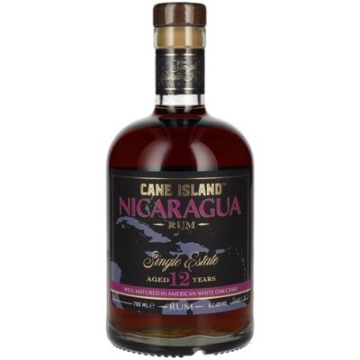 Cane Island Rum Cane Island NICARAGUA 12 Years Old Single Estate Rum 43% Vol. 0,7l Cane Island Rum Cane Island NICARAGUA 12 Years Old Single Estate Rum 43% Vol. 0,7l