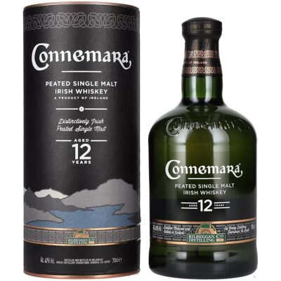 Connemara Whiskey Connemara 12 Years Old Peated Single Malt Irish Whiskey 40% Vol. 0,7l in Geschenkbox Connemara Whiskey Connemara 12 Years Old Peated Single Malt Irish Whiskey 40% Vol. 0,7l in Geschenkbox