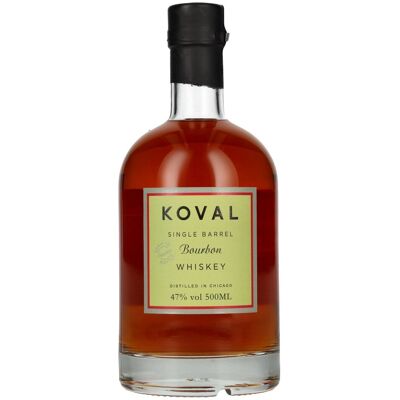 Koval BOURBON Single Barrel Whiskey 47% Vol. 0,5l Koval BOURBON Single Barrel Whiskey 47% Vol. 0,5l