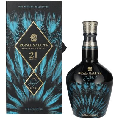 Chivas Brothers Royal Salute 21 Years Old HARRIS REED BLUE EDITION Blended Scotch Whisky 40% Vol. 0,7l in Geschenkbox Chivas Brothers Royal Salute 21 Years Old HARRIS REED BLUE EDITION Blended Scotch Whisky 40% Vol. 0,7l in Geschenkbox