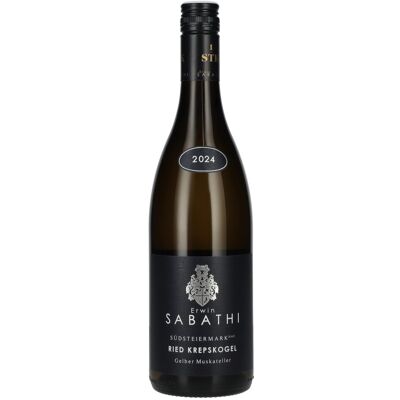 Weingut Erwin Sabathi Erwin Sabathi Gelber Muskateller Ried Krepskogel Südsteiermark DAC 2024 12,5% Vol. 0,75l Weingut Erwin Sabathi Erwin Sabathi Gelber Muskateller Ried Krepskogel Südsteiermark DAC 2024 12,5% Vol. 0,75l