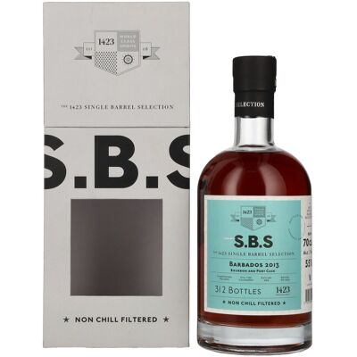 1423 World Class Spirits 1423 S.B.S BARBADOS Bourbon and Port Cask 2013 55% Vol. 0,7l in Geschenkbox 1423 World Class Spirits 1423 S.B.S BARBADOS Bourbon and Port Cask 2013 55% Vol. 0,7l in Geschenkbox