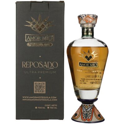 Amor Mío Tequila Reposado 100% Agave Azul 40% Vol. 0,7l in Geschenkbox Amor Mío Tequila Reposado 100% Agave Azul 40% Vol. 0,7l in Geschenkbox