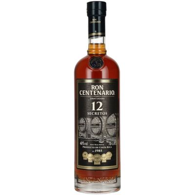Ron Centenario GRAN LEGADO 12 Secretos Rum 40% Vol. 0,7l Ron Centenario GRAN LEGADO 12 Secretos Rum 40% Vol. 0,7l