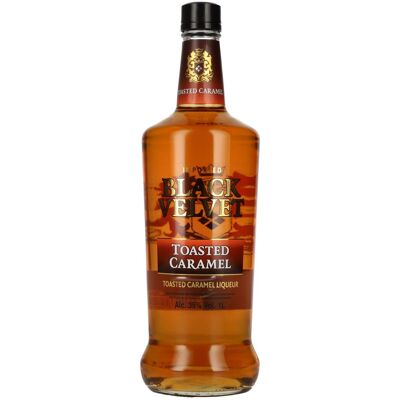 Black Velvet TOASTED CARAMEL Flavored Whisky 35% Vol. 1l Black Velvet TOASTED CARAMEL Flavored Whisky 35% Vol. 1l