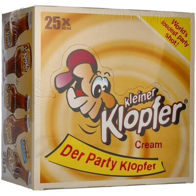 Kleiner Klopfer Cream 17% Vol. 25x0,02l Kleiner Klopfer Cream 17% Vol. 25x0,02l