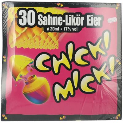 Chicki Micki Sahne-Likör Eier 17% Vol. 30x0,02l PET Chicki Micki Sahne-Likör Eier 17% Vol. 30x0,02l PET