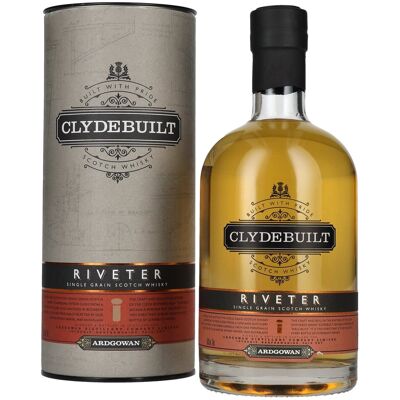 Ardgowan Clydebuilt RIVETER Single Grain Scotch Whisky 50% Vol. 0,7l in Geschenkbox Ardgowan Clydebuilt RIVETER Single Grain Scotch Whisky 50% Vol. 0,7l in Geschenkbox