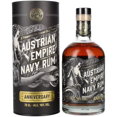 Austrian Empire Navy Rum ANNIVERSARY 40% Vol. 0,7l in Geschenkbox Austrian Empire Navy Rum ANNIVERSARY 40% Vol. 0,7l in Geschenkbox