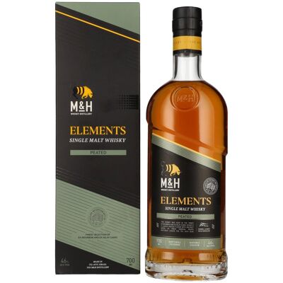 Milk & Honey Distillery Elements Peated Cask Malt Whisky 0,7l 46% Milk & Honey Distillery Elements Peated Cask Malt Whisky 0,7l 46%