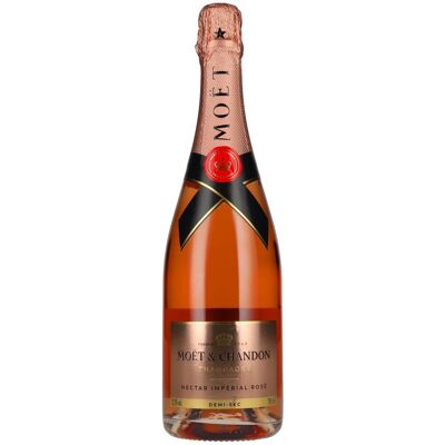 Moët & Chandon Champagne NECTAR IMPÉRIAL ROSÉ Demi-Sec 12,5% Vol. 0,75l Moët & Chandon Champagne NECTAR IMPÉRIAL ROSÉ Demi-Sec 12,5% Vol. 0,75l