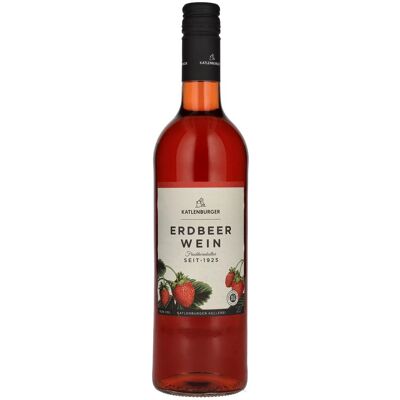 Katlenburger Erdbeerwein 8,5% Vol. 0,75l Katlenburger Erdbeerwein 8,5% Vol. 0,75l