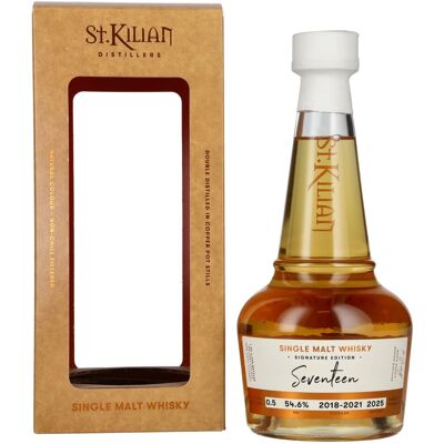 St. Kilian Signature Edition SEVENTEEN Single Malt Whisky 54,6% Vol. 0,5l in Geschenkbox St. Kilian Signature Edition SEVENTEEN Single Malt Whisky 54,6% Vol. 0,5l in Geschenkbox