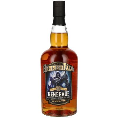 HammerFall Renegade Kentucky Bourbon Whiskey Limited Edition 44,7% Vol. 0,7l HammerFall Renegade Kentucky Bourbon Whiskey Limited Edition 44,7% Vol. 0,7l