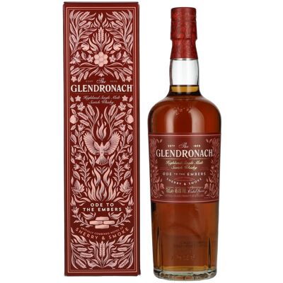 The GlenDronach ODE TO THE EMBERS Highland Single Malt 48,4% Vol. 0,7l in Geschenkbox The GlenDronach ODE TO THE EMBERS Highland Single Malt 48,4% Vol. 0,7l in Geschenkbox