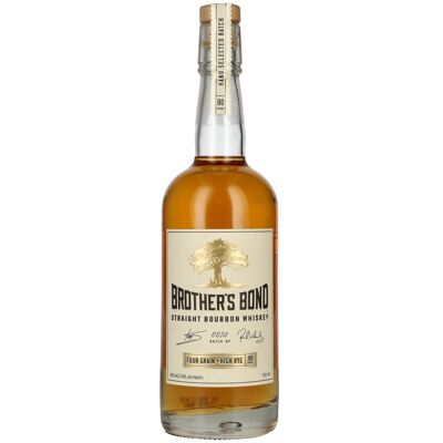 Brother s Bond Straight Bourbon Whiskey Batch No. 0038 40% Vol. 0,7l Brother s Bond Straight Bourbon Whiskey Batch No. 0038 40% Vol. 0,7l