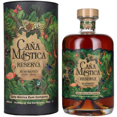 Caña Mística Reserva Rum-Based Spirit Drink 40% Vol. 0,7l in Geschenkbox Caña Mística Reserva Rum-Based Spirit Drink 40% Vol. 0,7l in Geschenkbox
