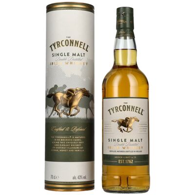 The Tyrconnell Single Malt Irish Whiskey 43% Vol. 0,7l in Geschenkbox The Tyrconnell Single Malt Irish Whiskey 43% Vol. 0,7l in Geschenkbox