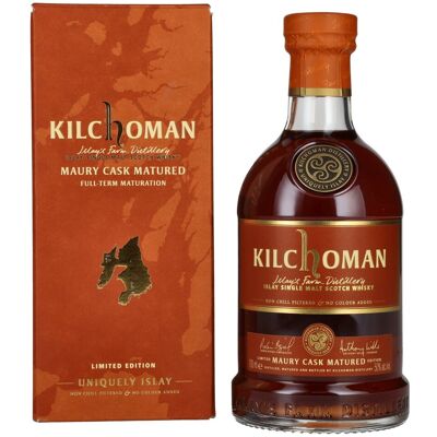 Kilchoman MAURY CASK MATURED Single Malt Scotch Whisky Limited Edition 50% Vol. 0,7l in Geschenkbox Kilchoman MAURY CASK MATURED Single Malt Scotch Whisky Limited Edition 50% Vol. 0,7l in Geschenkbox