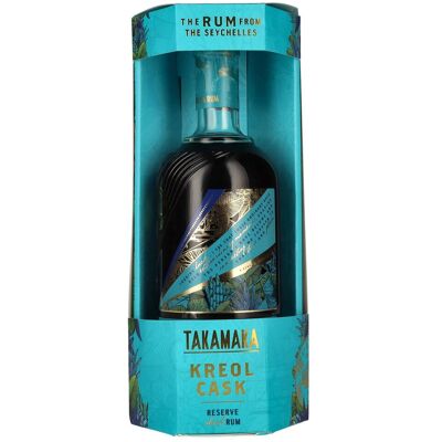 Takamaka Rum Takamaka KREOL CASK Reserve Dark Rum 40,3% Vol. 0,7l in Geschenkbox Takamaka Rum Takamaka KREOL CASK Reserve Dark Rum 40,3% Vol. 0,7l in Geschenkbox