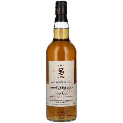 Signatory Vintage 100 Proof Edition MORTLACH 12 Years Old Single Malt #60 2013 57,1% Vol. 0,7l Signatory Vintage 100 Proof Edition MORTLACH 12 Years Old Single Malt #60 2013 57,1% Vol. 0,7l