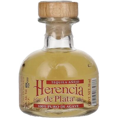 Herencia de Plata AÑEJO Tequila 100% Puro de Agave 38% Vol. 0,05l Herencia de Plata AÑEJO Tequila 100% Puro de Agave 38% Vol. 0,05l