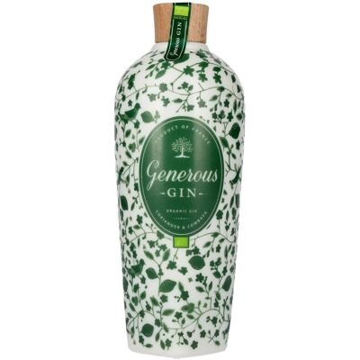 Generous Gin Generous Green Organic CORIANDER & COMBAVA Gin 44% Vol. 0,7l Generous Gin Generous Green Organic CORIANDER & COMBAVA Gin 44% Vol. 0,7l