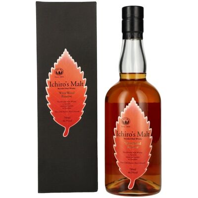 Chichibu Whisky Chichibu Ichiro's Malt Wine Wood Reserve Blended Malt Whisky 46,5% Vol. 0,7l in Geschenkbox Chichibu Whisky Chichibu Ichiro's Malt Wine Wood Reserve Blended Malt Whisky 46,5% Vol. 0,7l in Geschenkbox