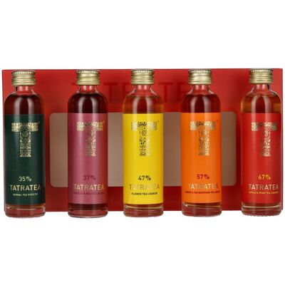 Tatratea Likör TATRATEA Tasting Set Red 48,6% Vol. 5x0,04l in Geschenkbox Tatratea Likör TATRATEA Tasting Set Red 48,6% Vol. 5x0,04l in Geschenkbox