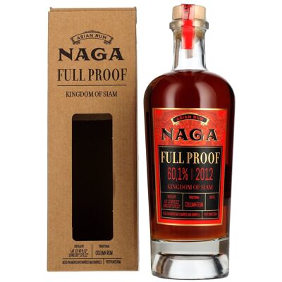 Naga Rum Naga Full Proof Asian Rum KINGDOM OF SIAM 2012 60,1% Vol. 0,7l in Geschenkbox Naga Rum Naga Full Proof Asian Rum KINGDOM OF SIAM 2012 60,1% Vol. 0,7l in Geschenkbox