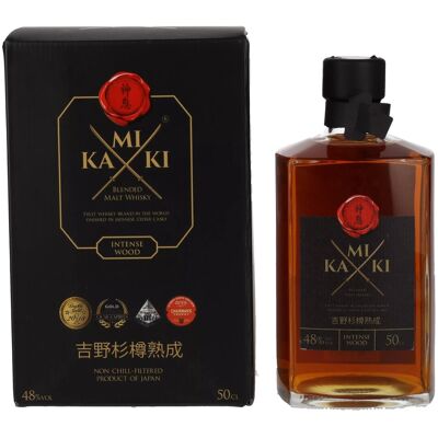 Kamiki Whisky KAMIKI Intense Wood Blended Malt Whisky 48% Vol. 0,5l in Geschenkbox Kamiki Whisky KAMIKI Intense Wood Blended Malt Whisky 48% Vol. 0,5l in Geschenkbox
