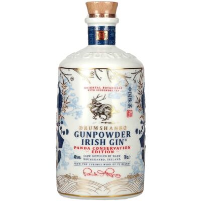 Drumshanbo Gunpowder Irish Gin Panda Conservation Edition 43% Vol. 0,7l Drumshanbo Gunpowder Irish Gin Panda Conservation Edition 43% Vol. 0,7l