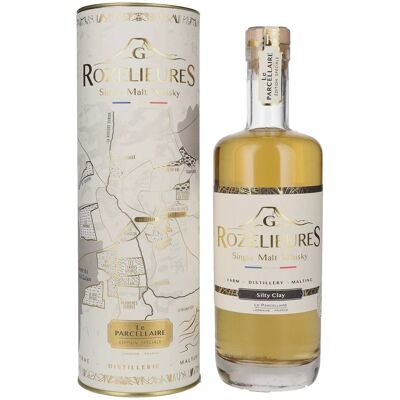 Rozelieures Whisky G. Rozelieures LE PARCELLAIRE Silty Clay Single Malt Whisky 43% Vol. 0,7l in Geschenkbox Rozelieures Whisky G. Rozelieures LE PARCELLAIRE Silty Clay Single Malt Whisky 43% Vol. 0,7l in Geschenkbox