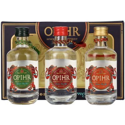 Opihr Gin SPICES OF THE ORIENT London Dry Gin Miniset 43% Vol. 3x0,05l Opihr Gin SPICES OF THE ORIENT London Dry Gin Miniset 43% Vol. 3x0,05l