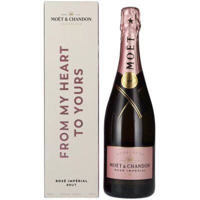 Moët & Chandon Champagne ROSÉ IMPÉRIAL Brut Love 12% Vol. 0,75l in Geschenkbox Moët & Chandon Champagne ROSÉ IMPÉRIAL Brut Love 12% Vol. 0,75l in Geschenkbox