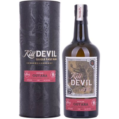 Hunter Laing Kill Devil Guyana 16 Years Old Single Cask Rum 2003 59,9% Vol. 0,7l in Geschenkbox Hunter Laing Kill Devil Guyana 16 Years Old Single Cask Rum 2003 59,9% Vol. 0,7l in Geschenkbox