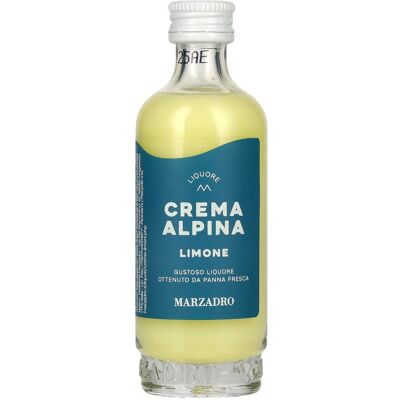 Marzadro Crema Alpina Limone Liquore 17% Vol. 0,05l Marzadro Crema Alpina Limone Liquore 17% Vol. 0,05l