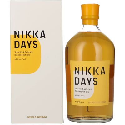 Nikka Whisky Nikka DAYS Smooth & Delicate Blended Whisky 40% Vol. 0,7l in Geschenkbox Nikka Whisky Nikka DAYS Smooth & Delicate Blended Whisky 40% Vol. 0,7l in Geschenkbox
