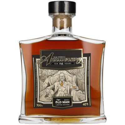 Oldman Spirits Old Man Rum Project TEN Tasty Years Anniversary 40% Vol. 0,7l Oldman Spirits Old Man Rum Project TEN Tasty Years Anniversary 40% Vol. 0,7l