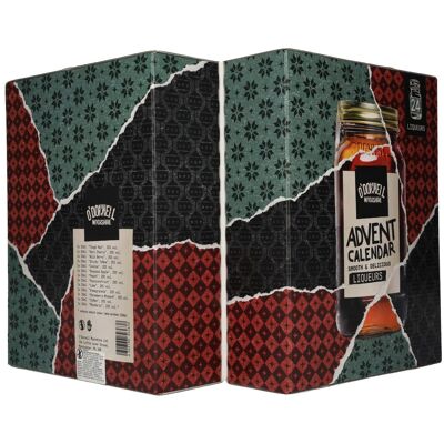 O'Donnell Moonshine Likör Adventskalender 21,5% Vol. 24x0,02l O'Donnell Moonshine Likör Adventskalender 21,5% Vol. 24x0,02l