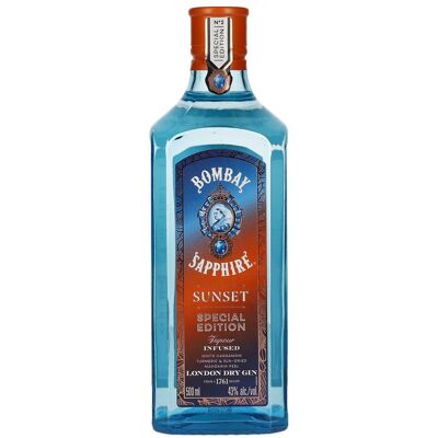 Bombay Gin Bombay SAPPHIRE Sunset Special Edition 43% Vol. 0,5l Bombay Gin Bombay SAPPHIRE Sunset Special Edition 43% Vol. 0,5l