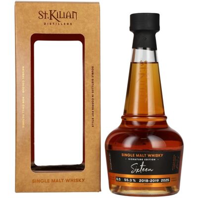 St. Kilian Signature Edition SIXTEEN Single Malt Whisky 55,3% Vol. 0,5l in Geschenkbox St. Kilian Signature Edition SIXTEEN Single Malt Whisky 55,3% Vol. 0,5l in Geschenkbox