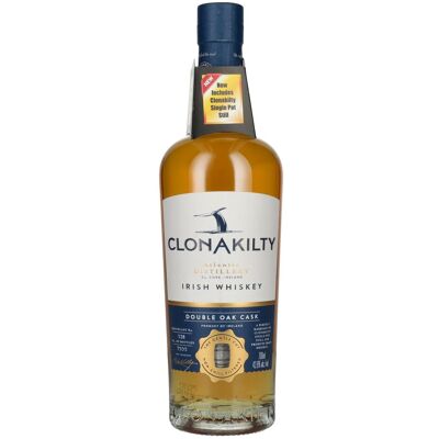 Clonakilty Whiskey Clonakilty Irish Whiskey SINGLE BATCH Double Oak Finish 43,6% Vol. 0,7l Clonakilty Whiskey Clonakilty Irish Whiskey SINGLE BATCH Double Oak Finish 43,6% Vol. 0,7l