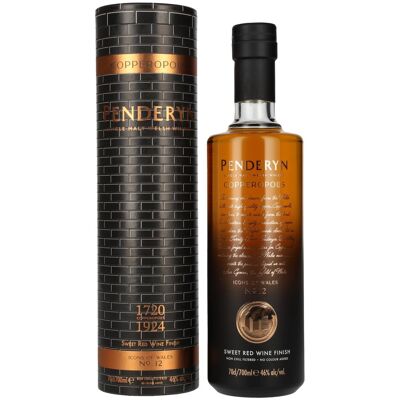 Penderyn Whisky Penderyn COPPEROPOLIS Icons of Wales Single Malt Welsh Whiskey Sweet Red Wine Finish 46% Vol. 0,7l in Geschenkbox Penderyn Whisky Penderyn COPPEROPOLIS Icons of Wales Single Malt Welsh Whiskey Sweet Red Wine Finish 46% Vol. 0,7l in Geschenkbox