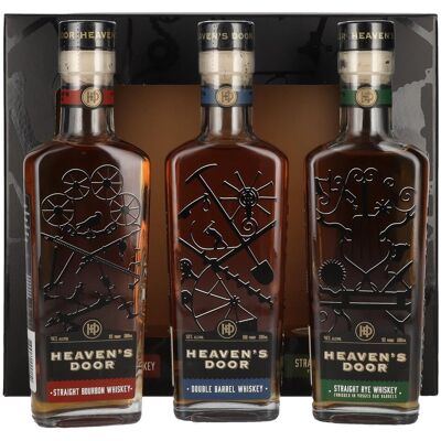 Heaven's Door Whiskey Heaven's Door Trilogy Collection Gift Set 47,3% Vol. 3x0,2l Heaven's Door Whiskey Heaven's Door Trilogy Collection Gift Set 47,3% Vol. 3x0,2l