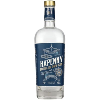 HA'PENNY Dublin Dry Gin 41% Vol. 0,7l HA'PENNY Dublin Dry Gin 41% Vol. 0,7l