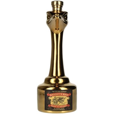 Shanky's Whip The Original Black Liqueur and Whiskey Blend THE GOLDEN OSTRICH 33% Vol. 0,7l Shanky's Whip The Original Black Liqueur and Whiskey Blend THE GOLDEN OSTRICH 33% Vol. 0,7l