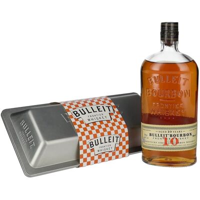 Bulleit Frontier Whiskey Bulleit Bourbon 10 Years Old FRONTIER WHISKEY 45,6% Vol. 0,7l in Lunch Box Bulleit Frontier Whiskey Bulleit Bourbon 10 Years Old FRONTIER WHISKEY 45,6% Vol. 0,7l in Lunch Box