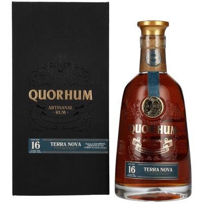 Ron Quorhum 16 Sistema Solera TERRA NOVA 40% Vol. 0,7l in Geschenkbox Ron Quorhum 16 Sistema Solera TERRA NOVA 40% Vol. 0,7l in Geschenkbox